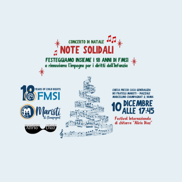 Note Solidali: a concert celebrating 18 years of FMSI and children’s rights